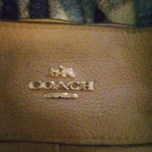 Coach Brown Leather Handbag